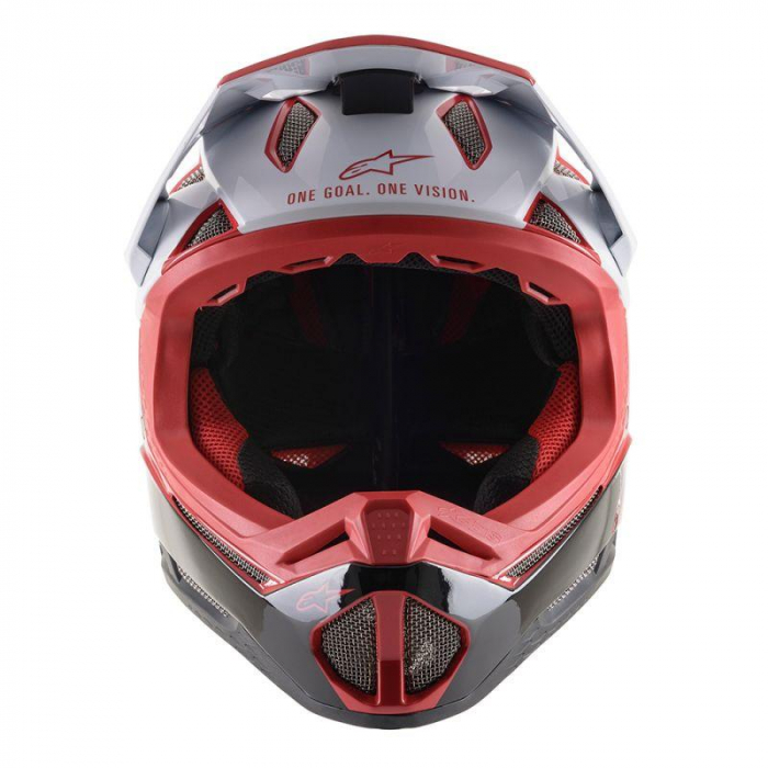 Casca fullface Alpinestars Missile PRO Cosmos red/white/glossy L [3]