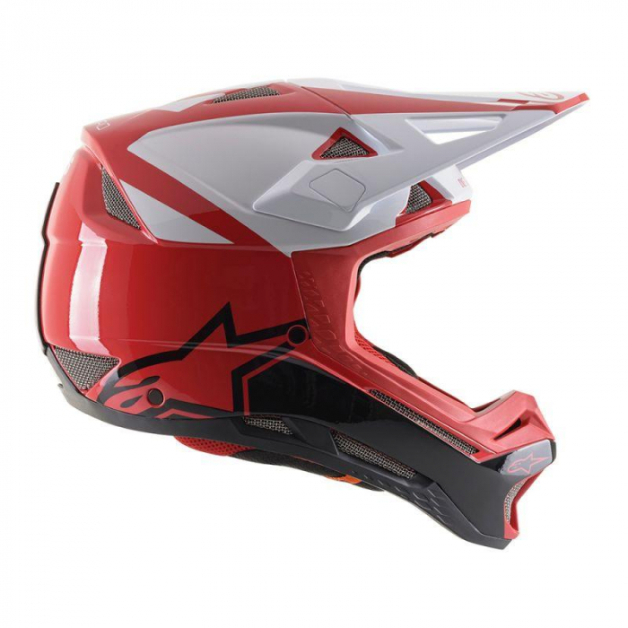 Casca fullface Alpinestars Missile PRO Cosmos red/white/glossy L [4]
