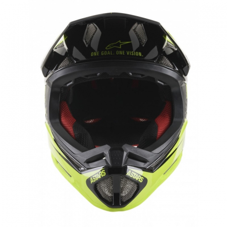 Casca fullface Alpinestars Missile Tech Airlift Black/yellow Fluo XL [3]