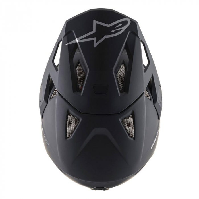 Casca fullface Alpinestars Missile Tech Solid black matt S [7]