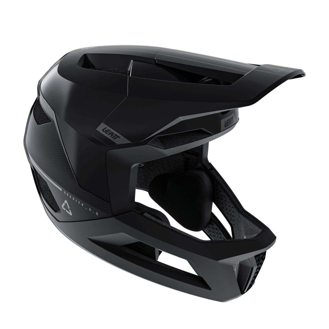 Casca Leatt MTB Gravity 5.0 Black M - 55-59cm [2]