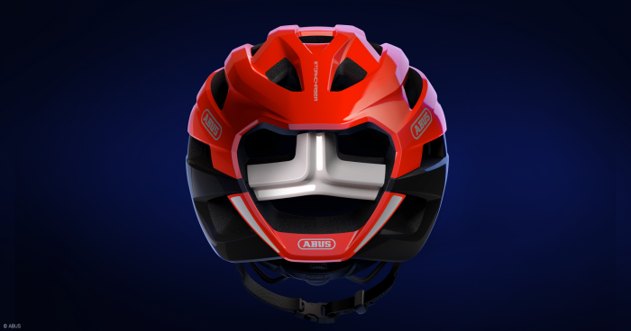 Casca sosea ABUS StormChaser, Blaze Red, S (51-55 cm) [5]