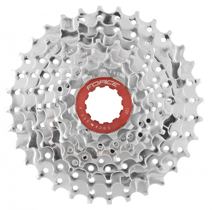 Pinioane pe caseta Force Crom, 9 vit, 11-36T [2]