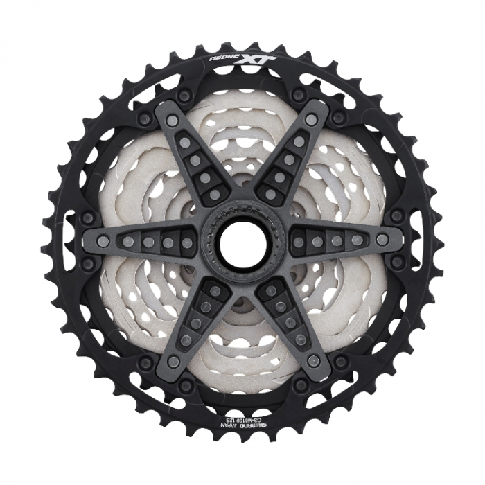 Caseta de pinioane Shimano Deore XT CS-M8100-12, 12 viteze, 10-45T [2]