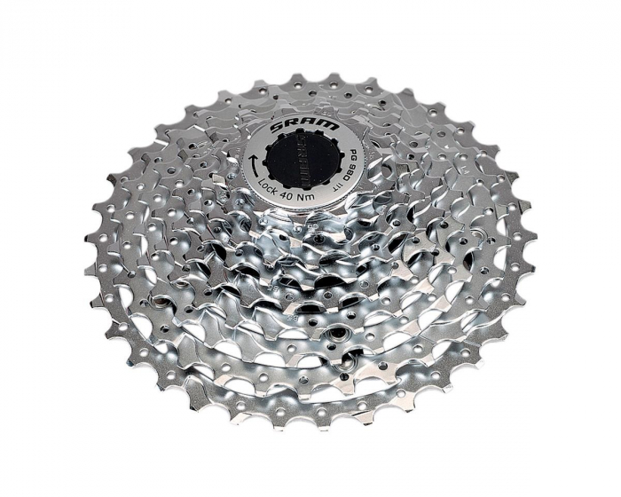 Pinioane pe caseta SRAM PG-980 MTB 9 vit, 11-34T [2]