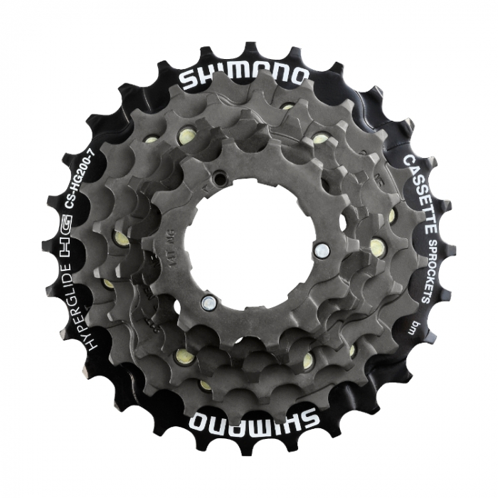 Caseta de pinioane Shimano Tourney TY CS-HG200-7, 7 viteze, 12-28T [2]