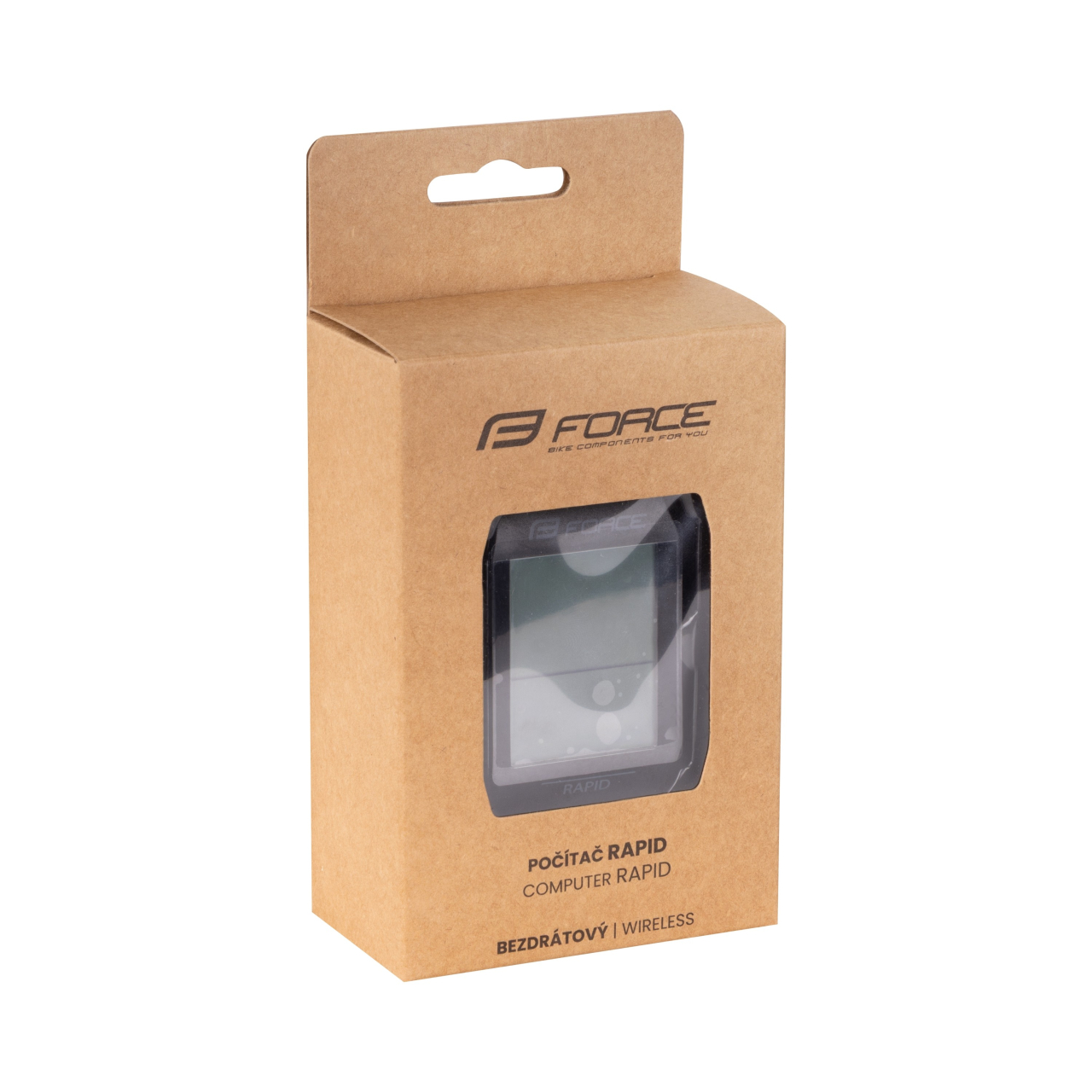 Ciclocomputer Force RAPID 15F fara fir, negru [5]