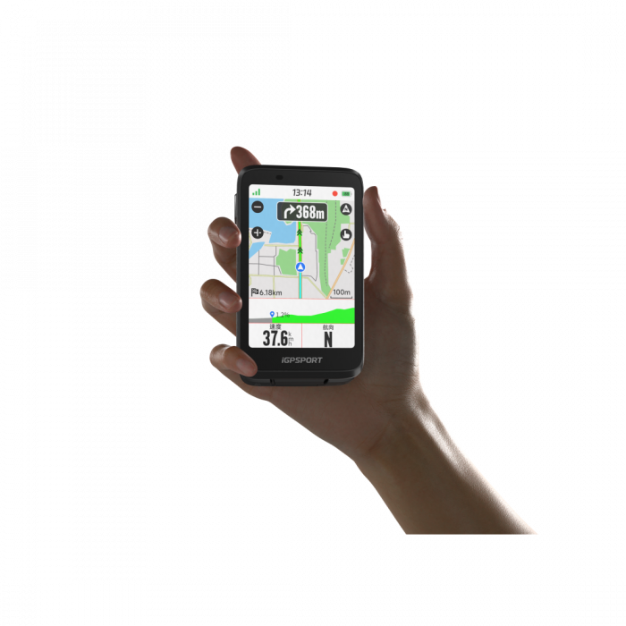 Ciclocomputer GPS iGPSPORT BiNavi Negru [9]