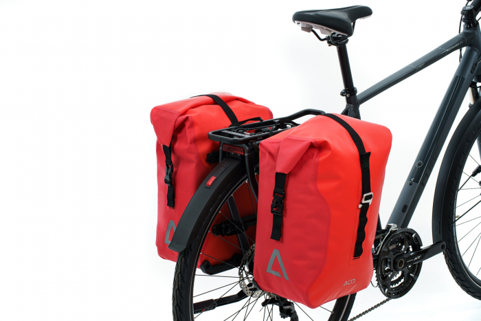 Coburi Acid Pannirers Travlr Pro 20/2 Flame n Black [5]