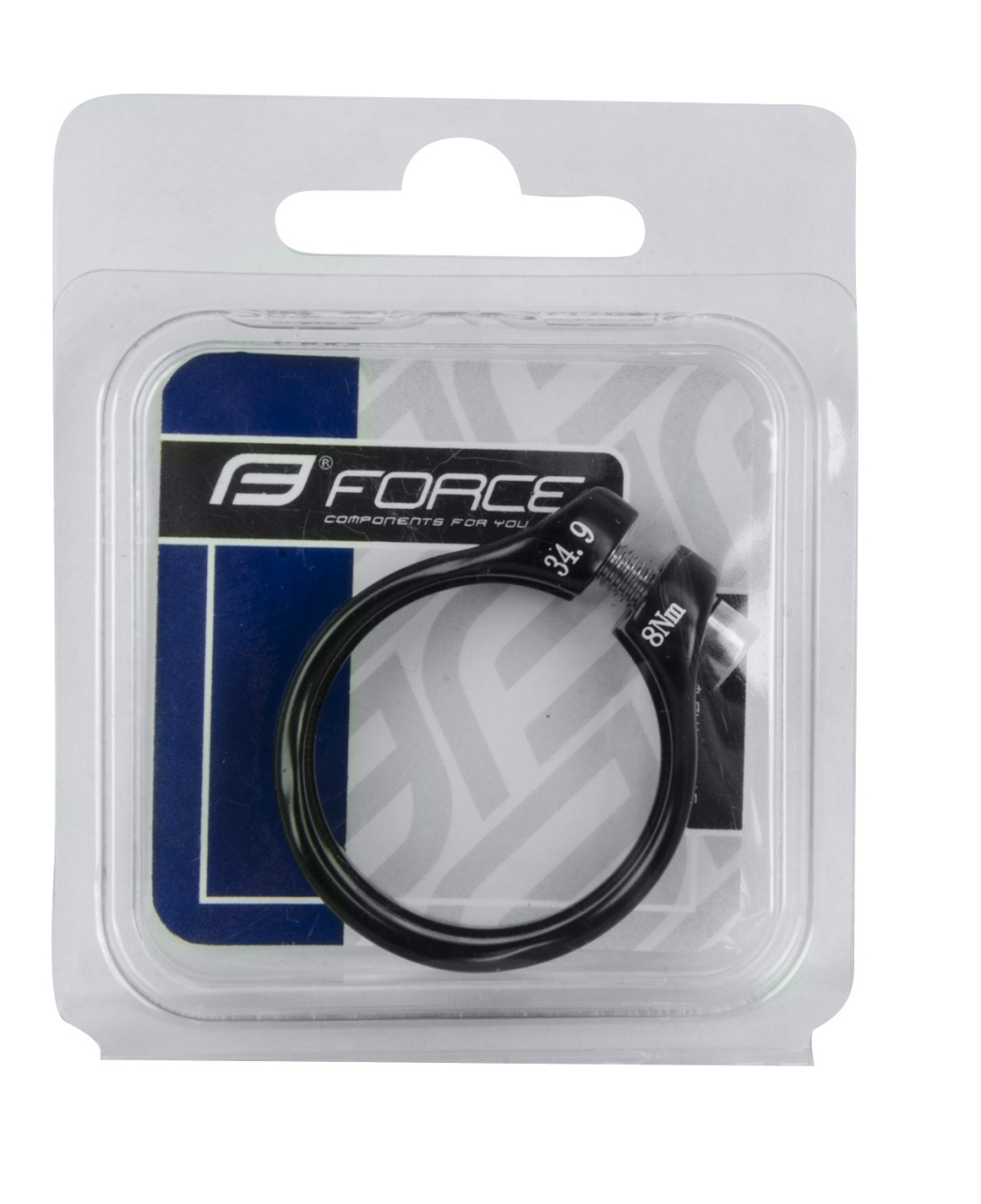 Colier tija sa Force Aluminiu, Negru, 34.9mm [2]