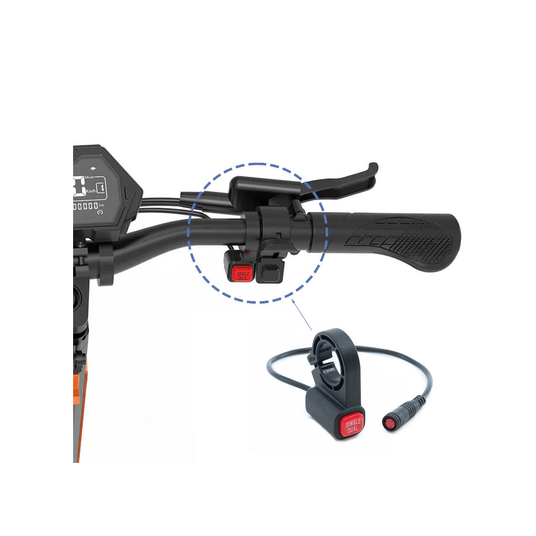 Comutator Single/Dual pentru Kukirin G3 Pro [Kugoo] [4]