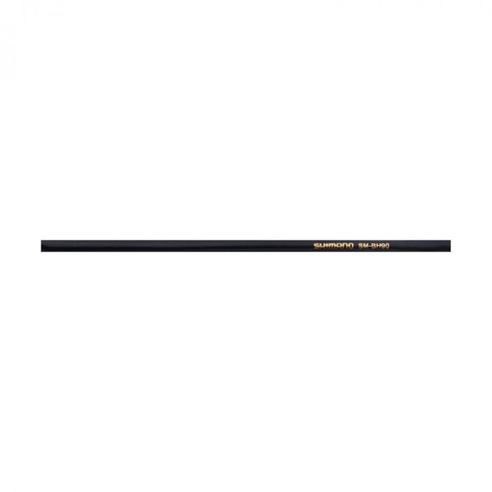 Conducta frana hidraulica Shimano SM-BH90-SS, 1000mm, negru, conector maneta drept (neasamblat) cu unitate conectare, fara hose cover [2]