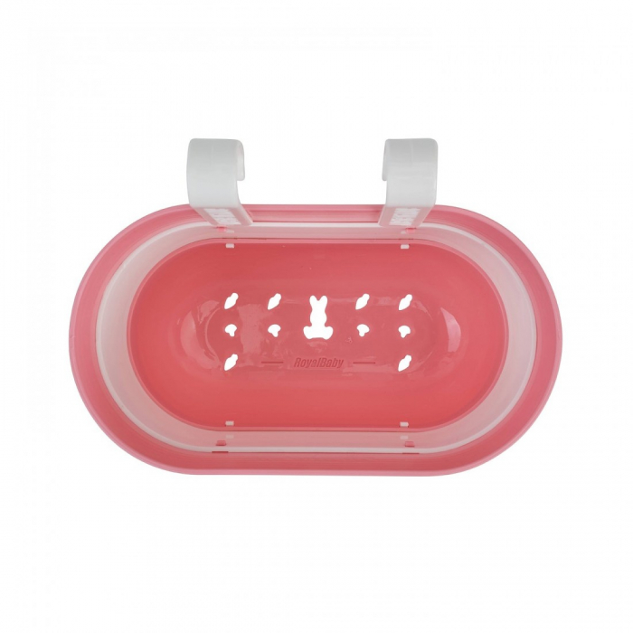 Cos Pliabil RoyalBaby Roz/Alb L [3]