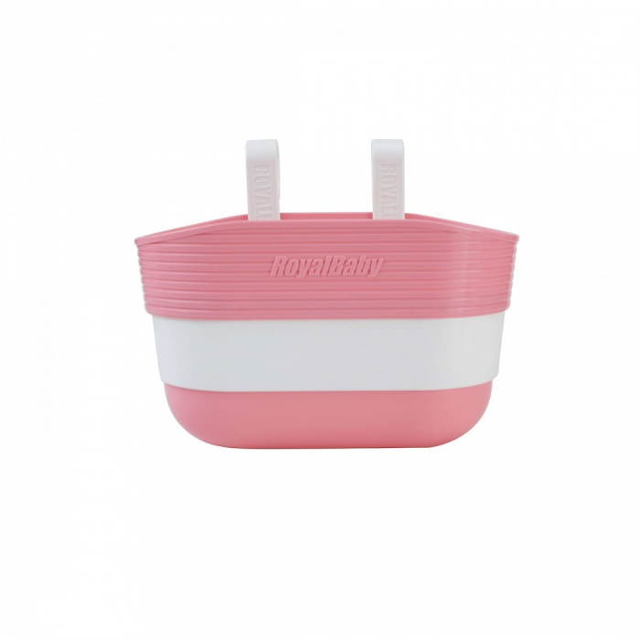 Cos Pliabil RoyalBaby Roz/Alb L [4]