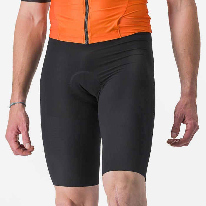 Costum de triatlon cu maneca scurta Castelli Sanremo Ultra, Negru/Portocaliu, XL [3]