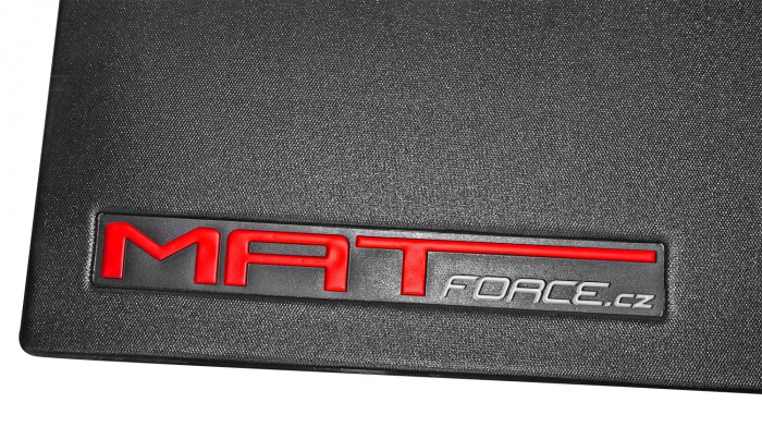 Covor pentru trainer Force MAT, PVC, negru [3]