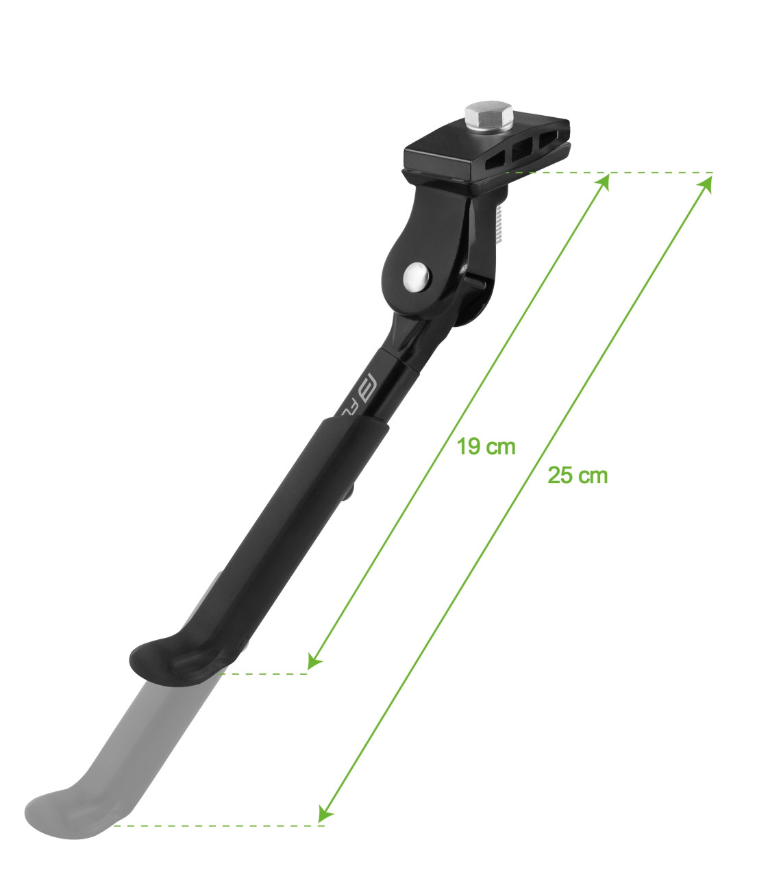 Cric reglabil Force pentru biciclete 16-20 fixare pe cadru cu clema [2]