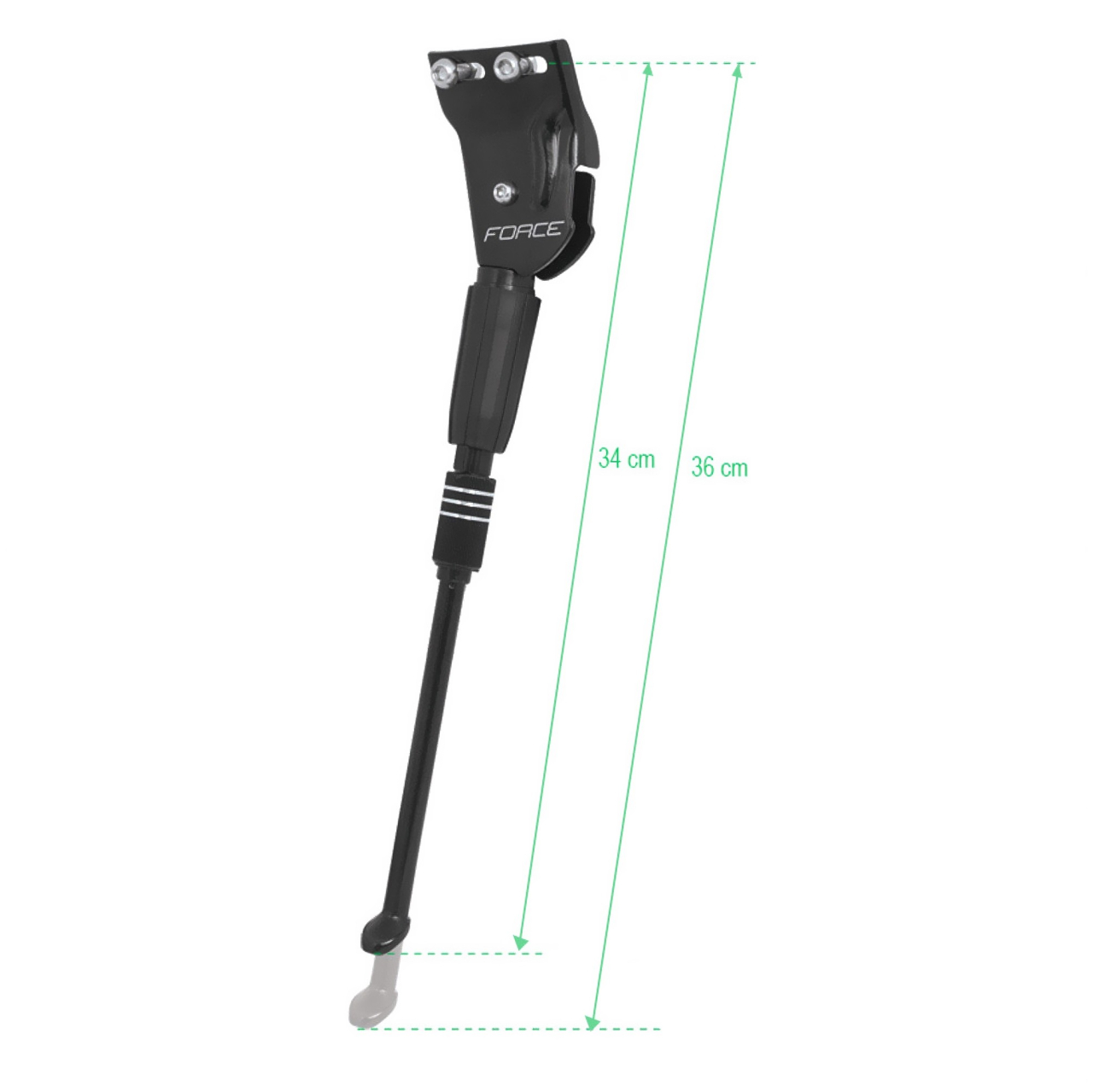 Cric reglabil Force Ska 26-28 Al negru [2]