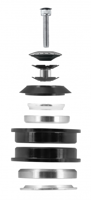 Cuvetarie Force ahead 1.1/8" Al Black [3]