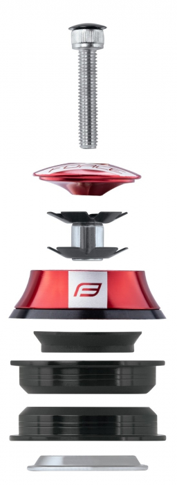 Cuvetarie Force Ahead 1.1/8" Al Black con 15mm [2]