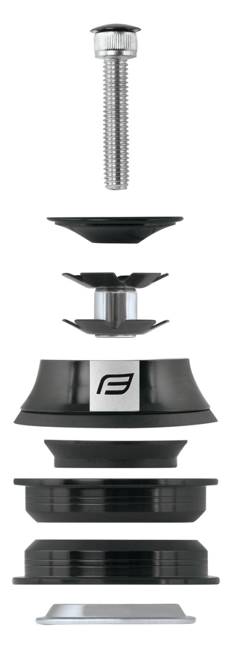 Cuvetarie Force Ahead 1 1/8 Al neagra con 15 mm [2]