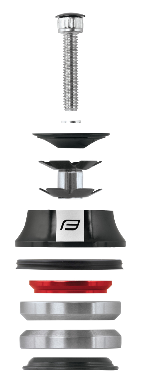 Cuvetarie Force Ahead 1 1/8 integrata Al neagra [2]