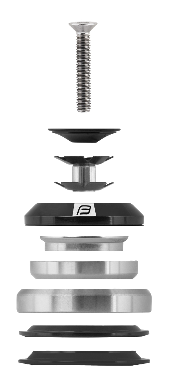 Cuvetarie Force Taper integrata 1.1/8-1.1/2 neagra [2]