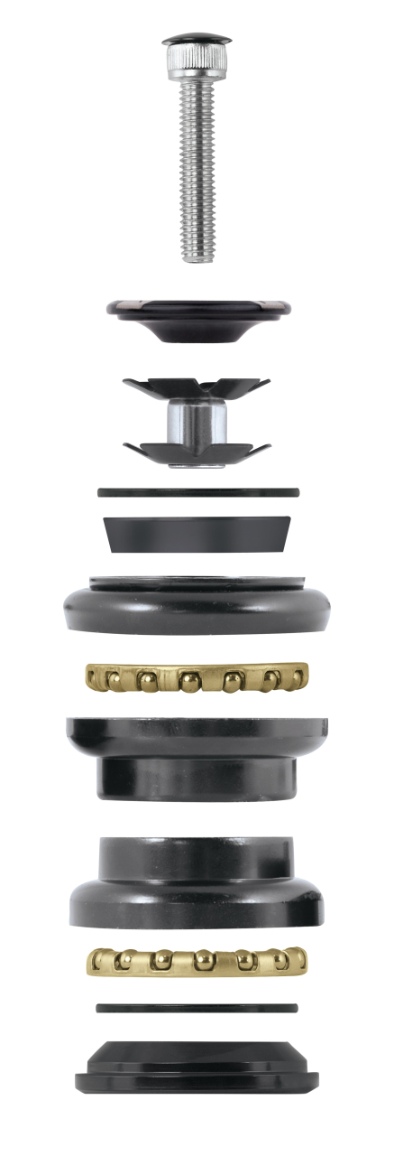 Cuvete Force AHEAD 1 1/8'' Fe, negru [2]