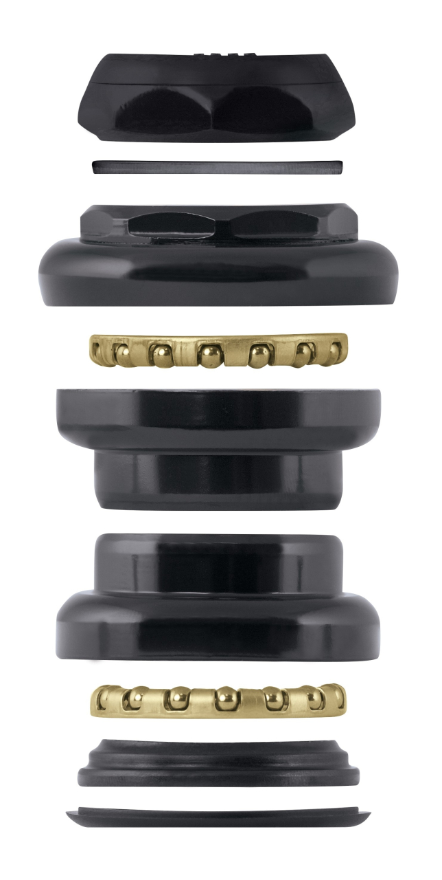 Cuvete Force threaded 1 1/8'' Fe, negru [2]