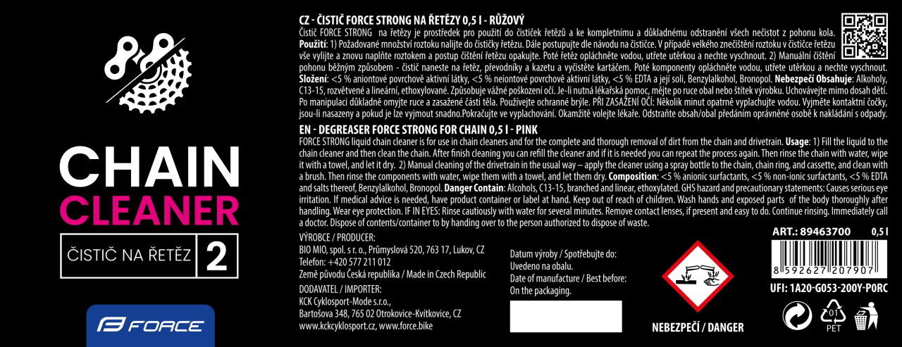 Degresant Force Strong pentru lant 500ml [2]