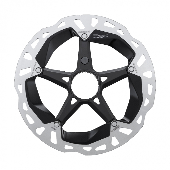 Disc frana Shimano RT-EM910-M, Center Lock, piulita cu caneluri externe, 180mm [1]