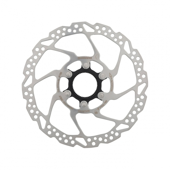Disc frana Shimano SM-RT54-M, Center Lock, piulita cu caneluri interne, 180mm [2]