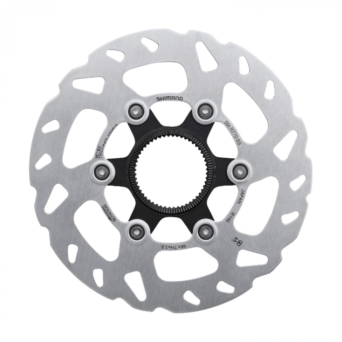 Disc frana Shimano SM-RT70-SS, Center Lock, piulita cu caneluri interne, 140mm [1]