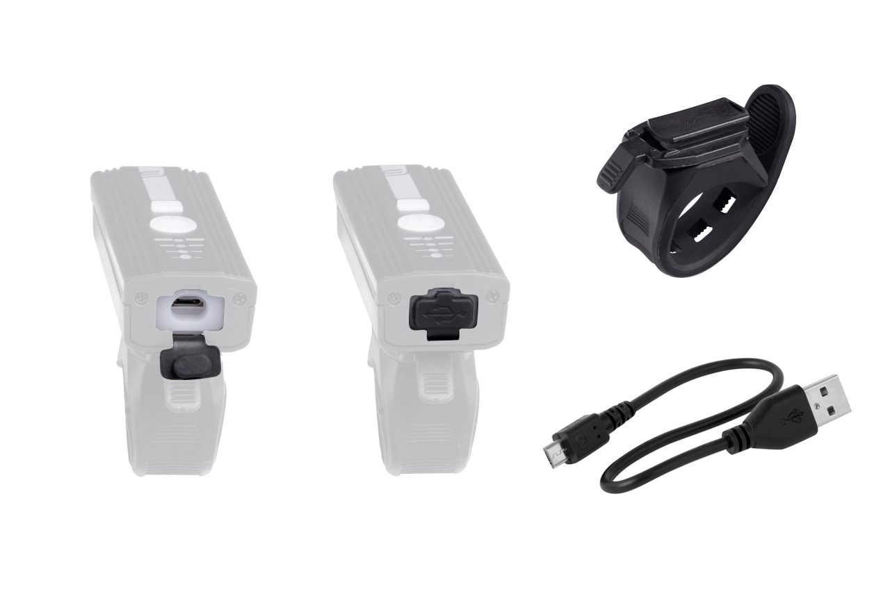 Far fata Force Alert 350 LM USB negru [2]