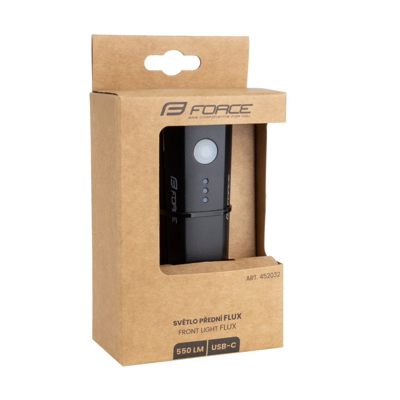 Far fata Force Flux 550 Lumeni USB, negru [5]