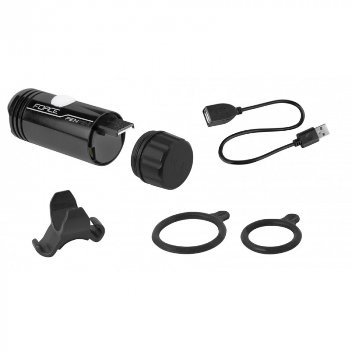 Far fata Force Pen Mini 150LM USB Mini Negru [2]