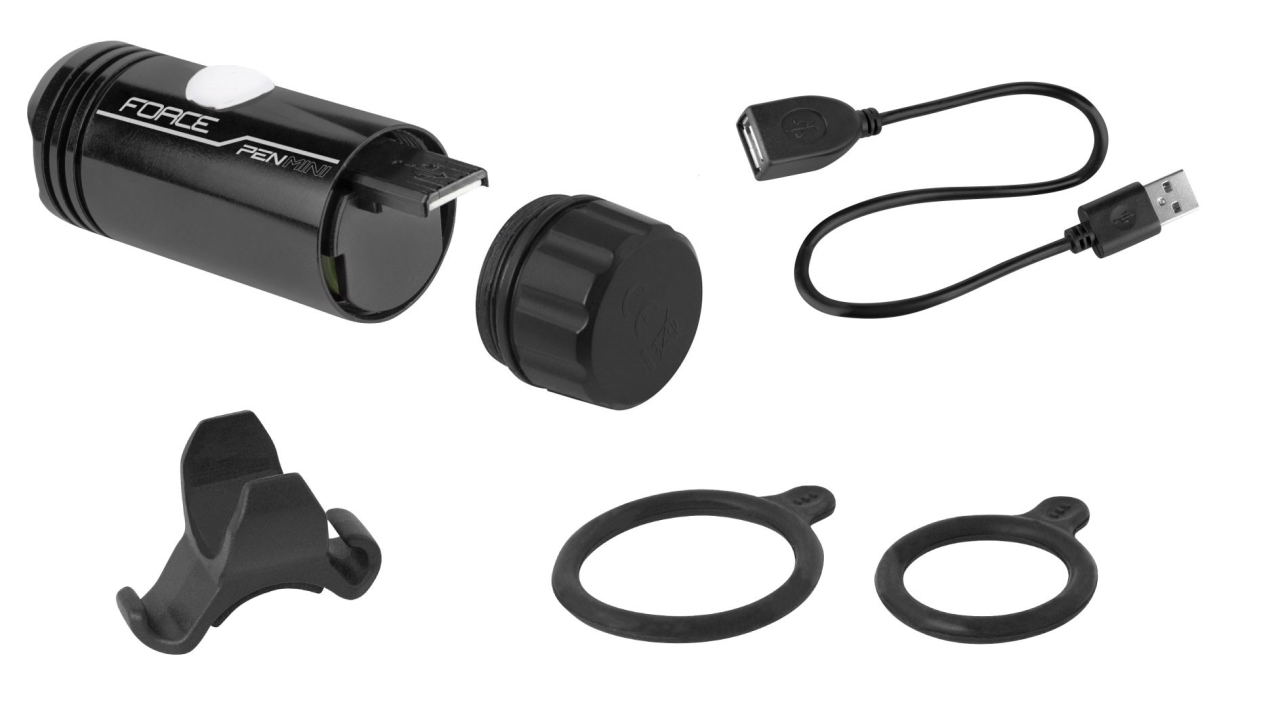 Far fata Force Pen Mini 150LM USB Mini Negru [3]