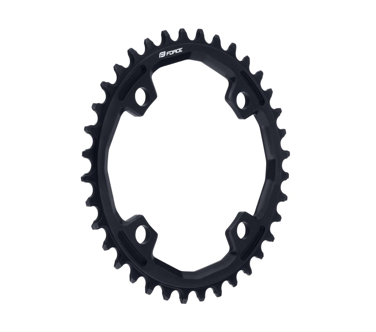 Foaie angrenaj Force Narrow Wide 36T BCD 104, 4 suruburi, negru [2]