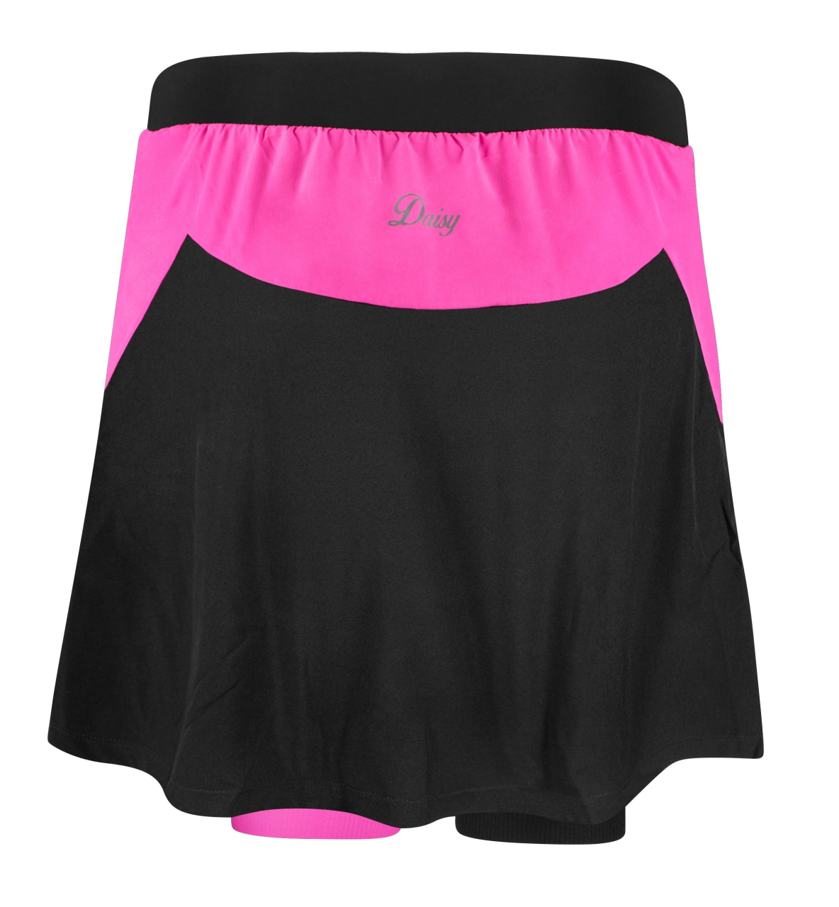 Fusta cu pantaloni scurti cu bazon Force Daisy negru/roz XS [2]