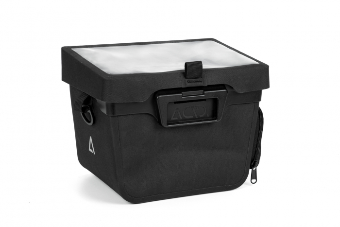 Geanta ghidon ACID Panniers Travlr Front PRO 7 Filink Black [2]