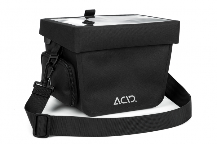 Geanta ghidon ACID Panniers Travlr Front PRO 7 Filink Black [3]