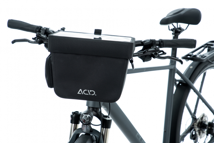 Geanta ghidon ACID Panniers Travlr Front PRO 7 Filink Black [4]