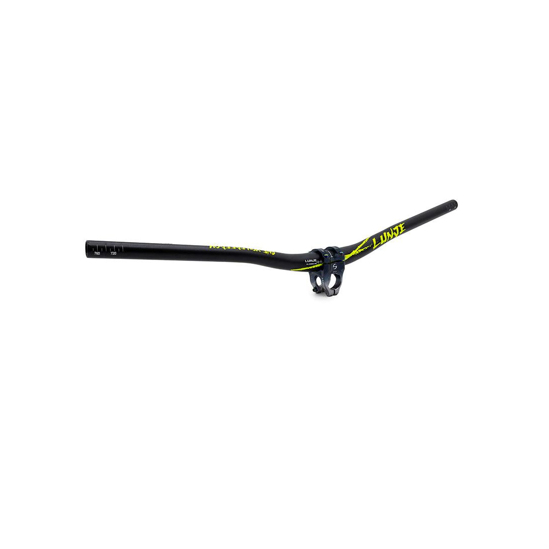 Ghidon 780mm cu rise 25mm negru-verde [2]