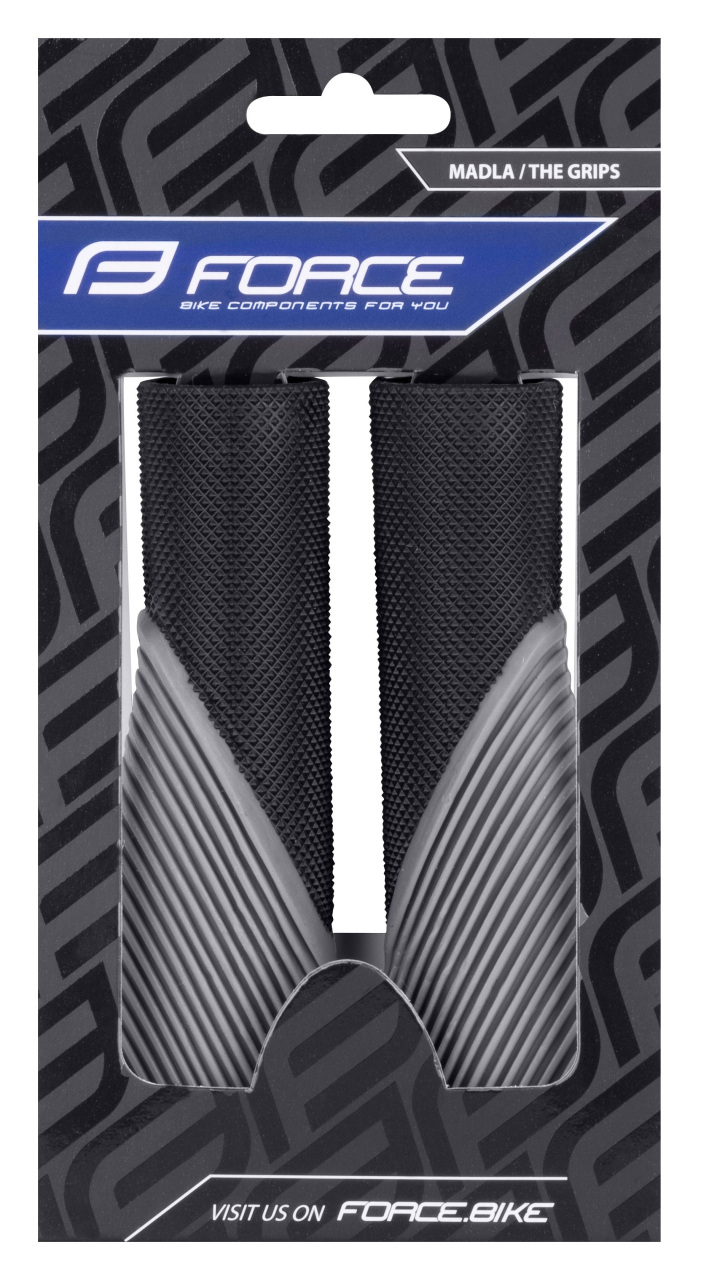Gripuri Force Bow shaped, negru/gri [2]