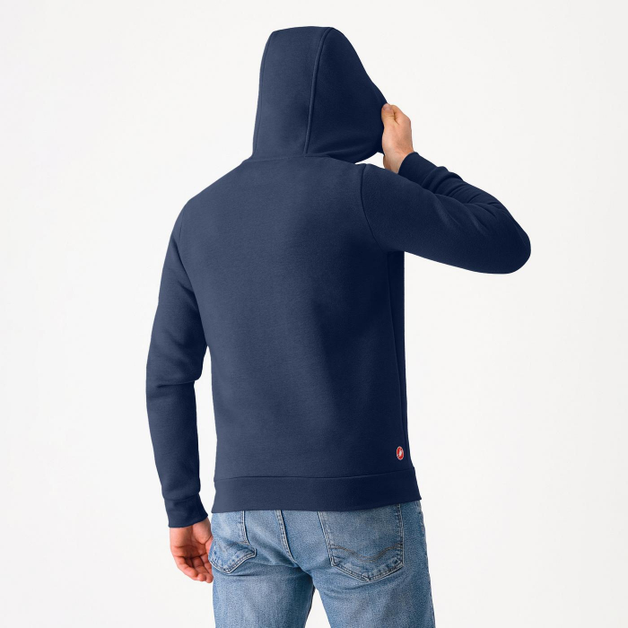 Hanorac Castelli Classico, albastru belgian, M [2]