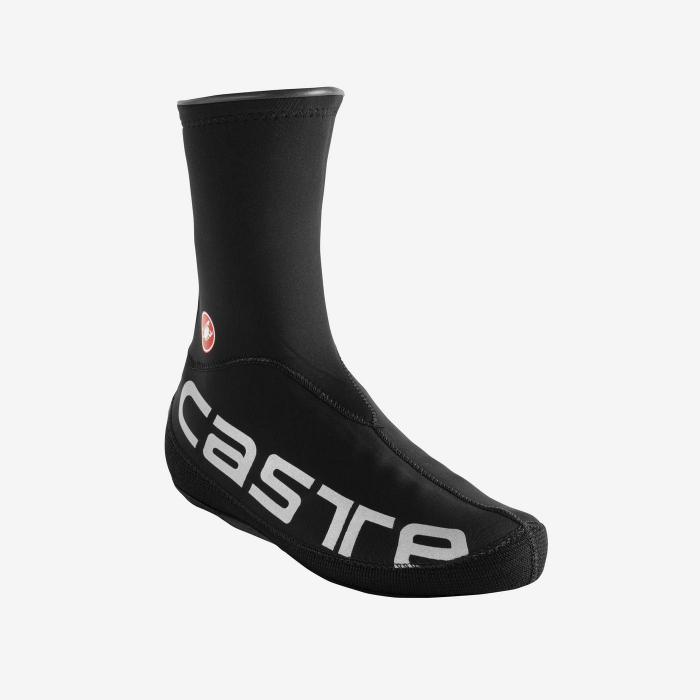 Huse pantofi Castelli Diluvio UL, unisex, negru/argintiu reflex, L/XL, 43-46 [3]