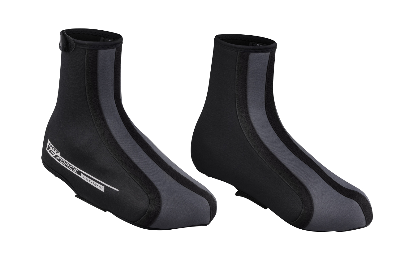Huse pantofi Force Hot Extreme neopren negre 3XL [3]