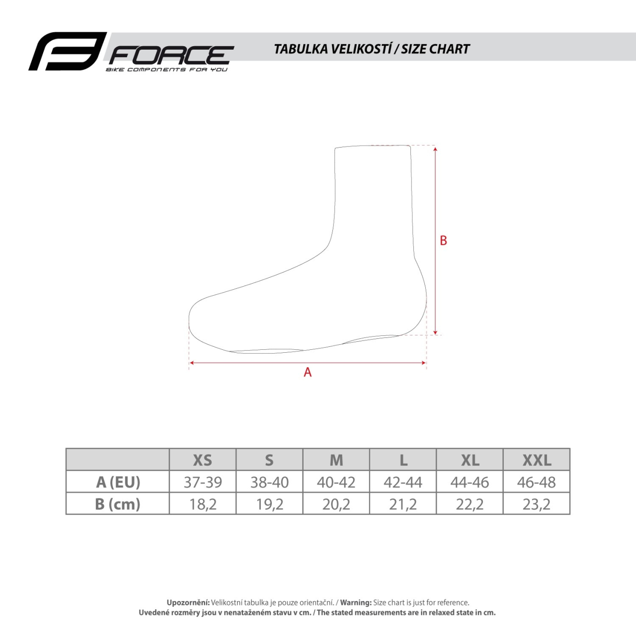 Huse pantofi Force Neopren Negru L [4]