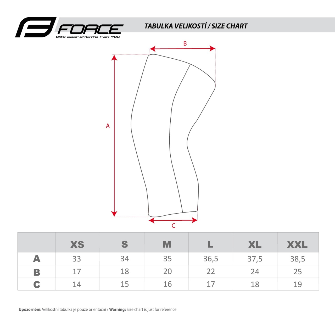Incalzitoare genunchi Force Term negre XXL [3]
