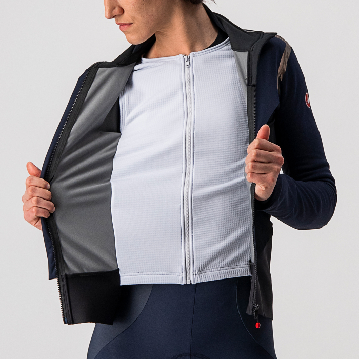 Jacheta Castelli Alpha RoS 2 W, de dama, Bleumarin/Bronz, XS [3]